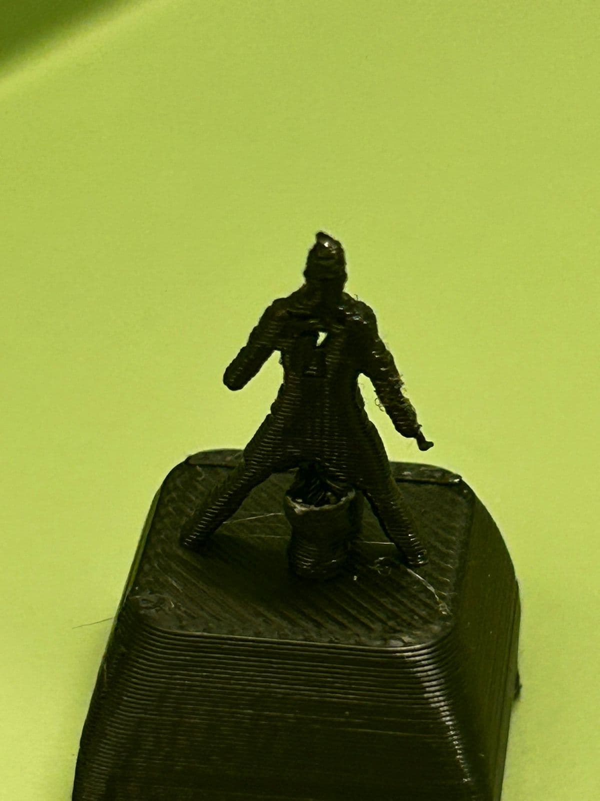 Knight figurine print